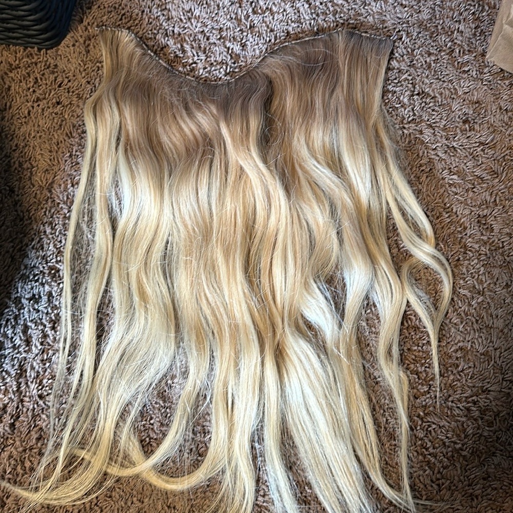 Covet and Mane hand tied hair extensions